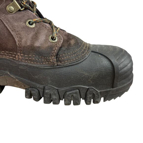 Rocky Jasper Trac Leather Brown Mens Lace Up Work Boots 200 Gr Thinsulate sz 8 - Picture 2 of 16